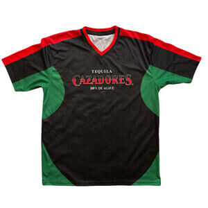 Cazadores Tequila soccer jersey  Men's Black XL
